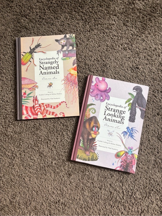 Other - Encyclopedia of Strangely Named Animals Strange Looking Animals Volume 1 + 2